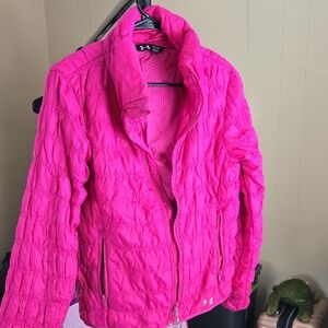 Under Armour Women's Vibrant Pink Puffer Jacket